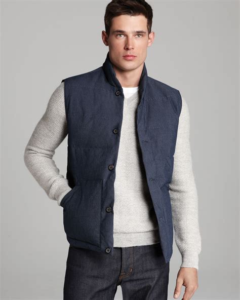navy blue vest mens